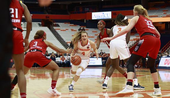 No. 16 Syracuse drops 1st major test in homestand, 77-73, to NC State