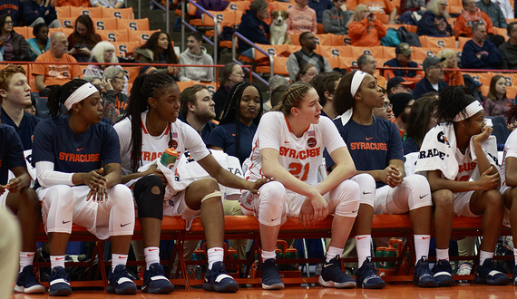 Bench lets No. 16 Syracuse down in 77-73 loss to No. 12 North Carolina State