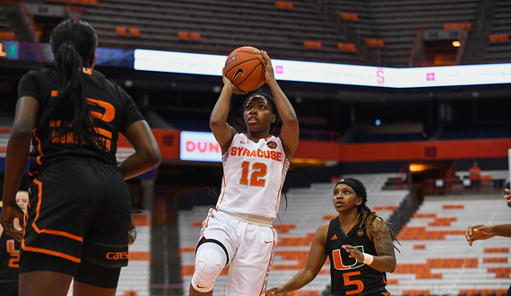 Kiara Lewis filling into a role at Syracuse she’s always played