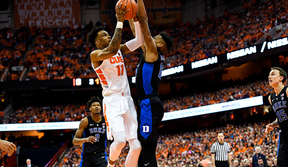 Syracuse’s offense falters as halftime lead disappears in rematch loss to No. 1 Duke