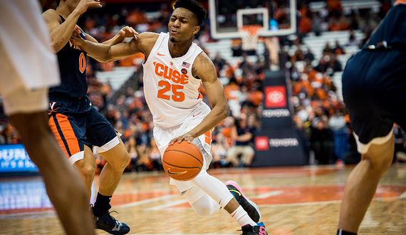 Tyus Battle shut down by No. 2 Virginia’s defense