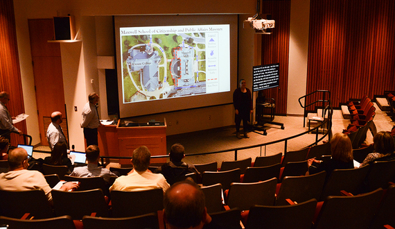 High-ranking officials detail campus construction projects at Tuesday town hall