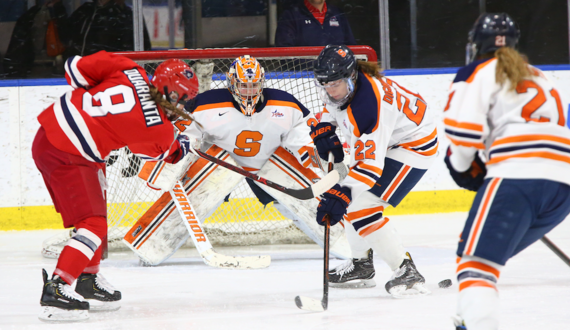 Physical defense keys Syracuse’s 1st-ever CHA title against Robert Morris