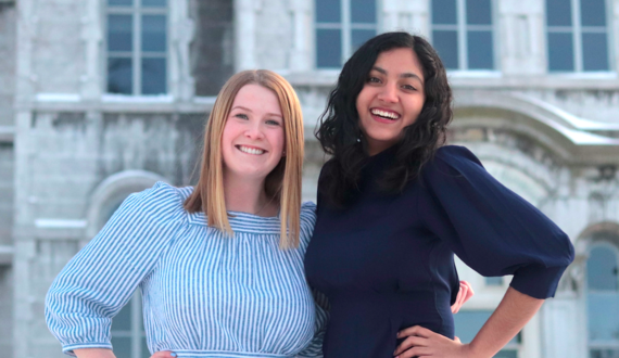 Mackenzie Mertikas, Sameeha Saied announce Student Association presidential candidacy