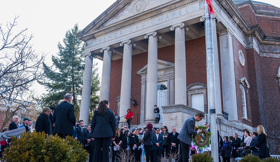 SU holds Service of Commemoration to honor community members who have died
