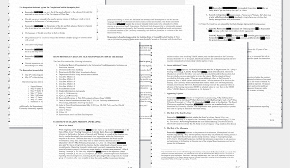 Here’s a look into the Code of Student Conduct hearing process after Theta Tau controversy