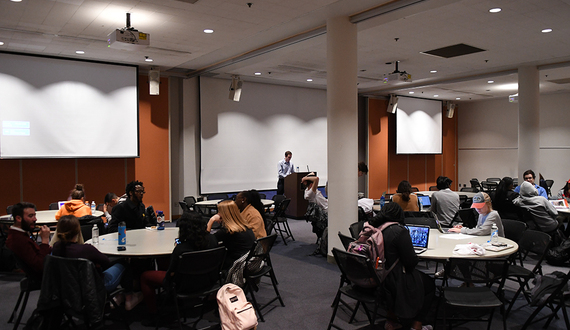 Mertikas and Saied sworn in as Student Association president, vice president