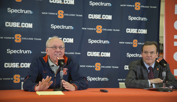 John Wildhack reiterates Dino Babers contract extension is ‘long-term’ at press conference