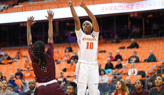 Former Syracuse forward Marie-Paule Foppossi to transfer to Rhode Island