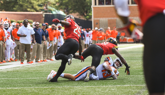 Maryland hands No. 21 Syracuse 1st loss of season in 63-20 thrashing