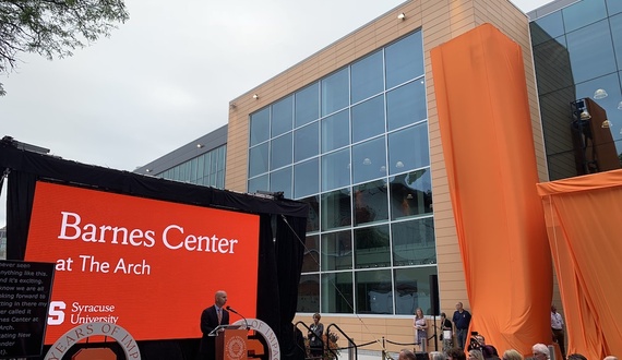 SU officially opens Barnes Center at The Arch