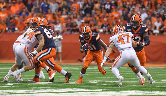 Why SU’s running backs, the ‘juice of the offense,’ have struggled this season