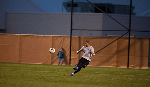 Christian Miesch looks to win starting job after coming to the US and transferring from Stony Brook