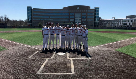 Sam Marteka brings his sport analytics major to club baseball team