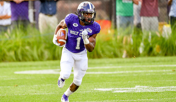 After a season-ending injury his senior year of high school, Domenic Cozier has battled back to lead Holy Cross