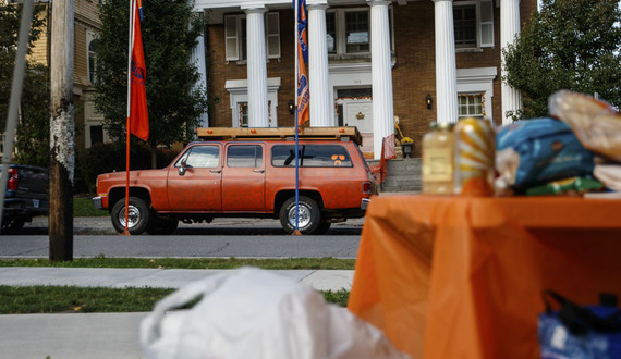 A truck, a book and an ever-growing sense of community define the Walnut Park tailgate