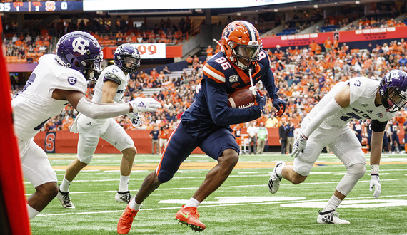 Atop Syracuse’s receiving hierarchy, Trishton Jackson believes he’s not a true No. 1 yet