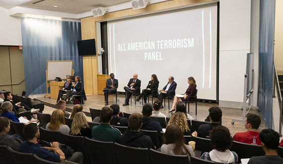 Panelists discuss media portrayals of domestic terrorism