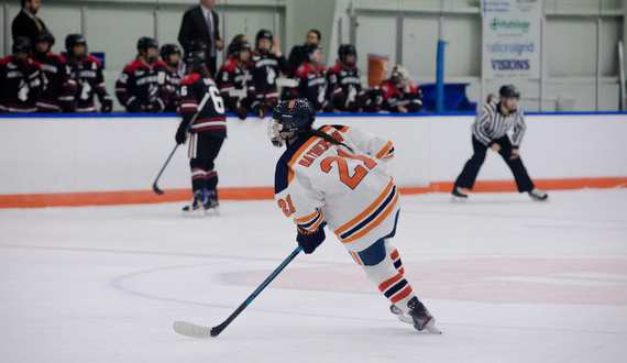 Defender Mae Batherson earns CHA Rookie of the Week