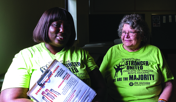 SU professors studying Syracuse evictions with local housing activist