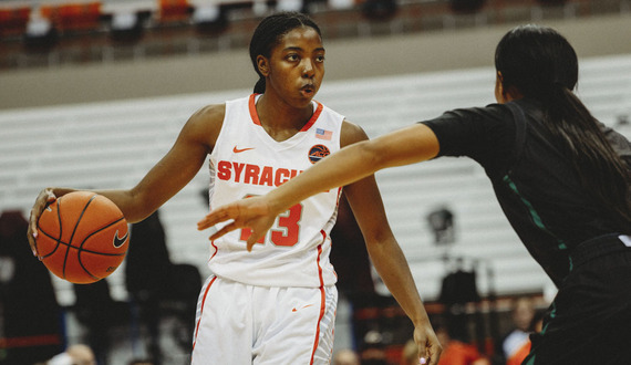 Kiara Lewis leads Syracuse past Ohio, 66-54, in season-opener