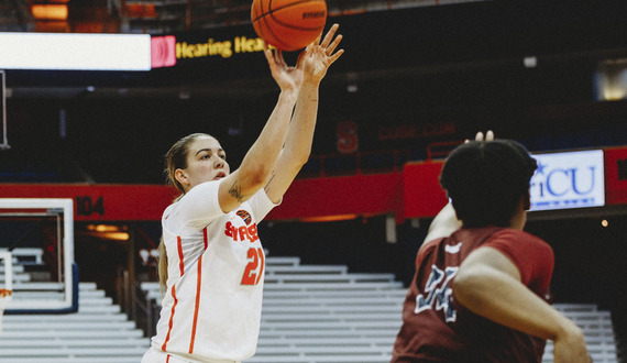 No. 20 Syracuse overcomes sloppy play in 65-50 win over Maryland Eastern Shore