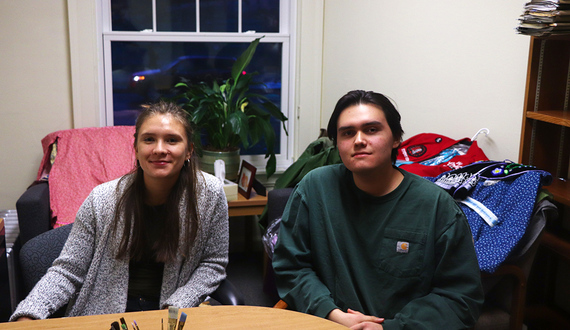 Indigenous Students at Syracuse co-presidents bring awareness to heritage, club