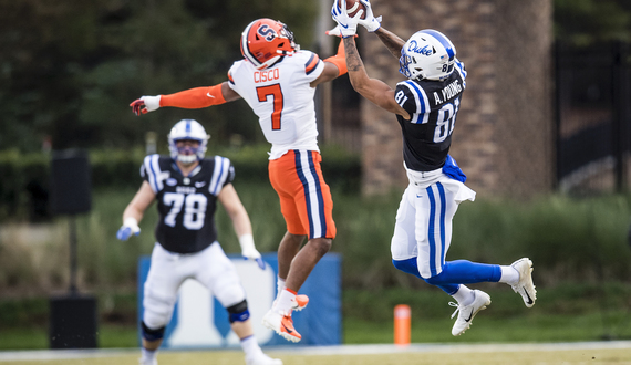 In 1st game with new defensive coordinator, Syracuse defense shuts down Duke in 49-6 win