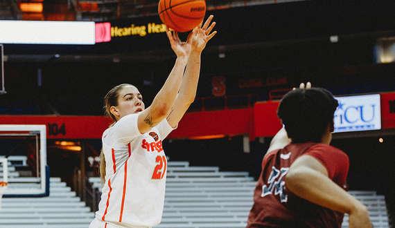 Syracuse uses smaller lineups for a quicker, more athletic look