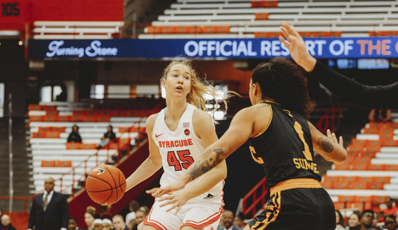 Syracuse cuts down on turnovers in 2nd half to beat UMBC, 82-48