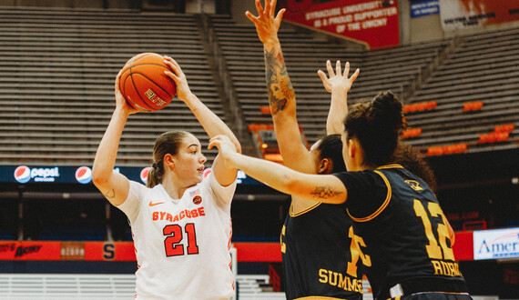 Syracuse scores 40 points in the paint during 82-48 rout of UMBC