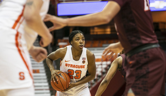 Syracuse’s 4th quarter offense leads to 67-65 comeback win over Virginia Tech