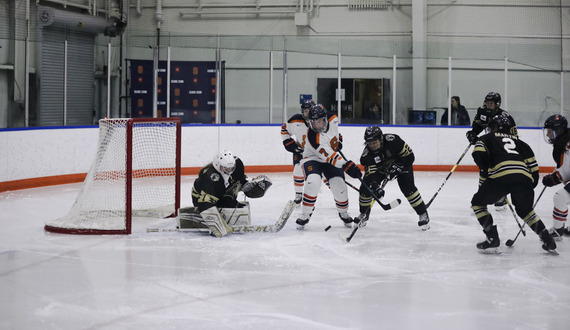 Syracuse utilizes net front traffic in 3-2 win over Lindenwood