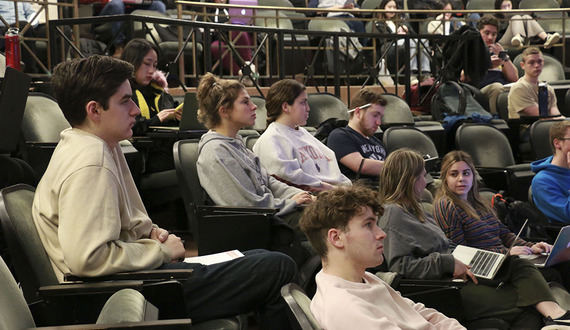 SA President continues support for student body during 2nd sit-in