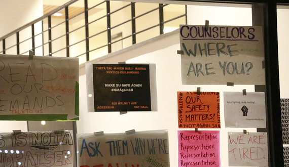 Naming students behind hate acts would violate federal law, experts say