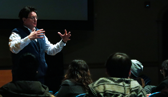 Award-winning screenwriter Marc Lapadula gives lecture at Syracuse Studios