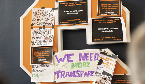 SU encourages excusing absences, coursework for #NotAgainSU protesters