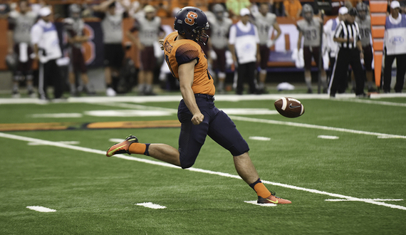 Punter Sterling Hofrichter selected by Atlanta Falcons in 7th round