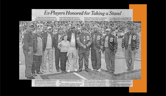 ALL LOVE: After being written out of history, Syracuse 8’s forgiveness defines them