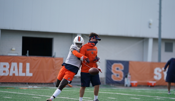 Syracuse football sits out 3rd day of training camp over testing concerns