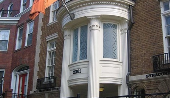 SU to close, sell Greenberg House in Washington, D.C. after 30 years