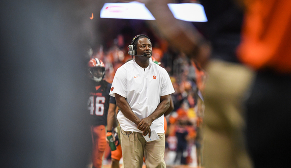 Dino Babers details SU football&#8217;s team meetings about Jacob Blake