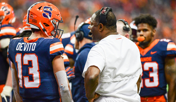 Dino Babers says Tommy DeVito will start amid offensive struggles