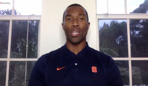 Former NFL athlete and SU grad Cameron Lynch discusses social activism