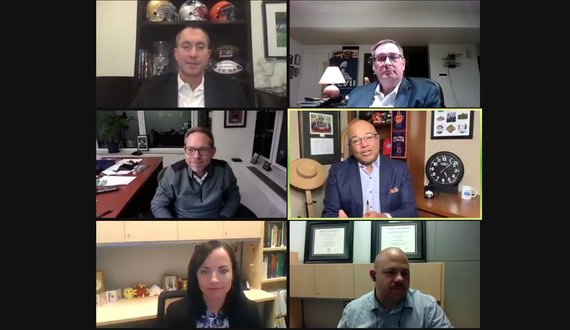Sports industry execs, doctors talk about future of football after COVID-19