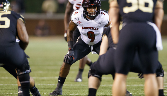 Louisville’s C.J. Avery aims for NFL Draft after switch to linebacker