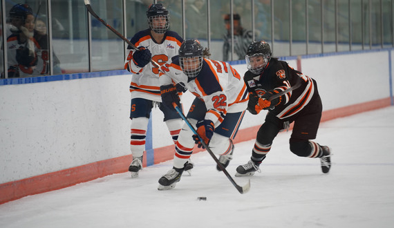 Syracuse secures 3rd CHA victory of season in 3-0 shutout over RIT