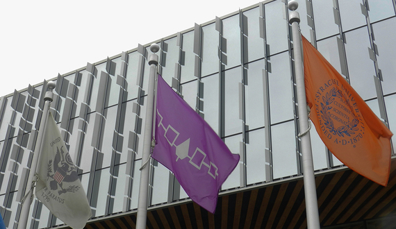 Indigenous students say flying Haudenosaunee flag is step in right direction for SU