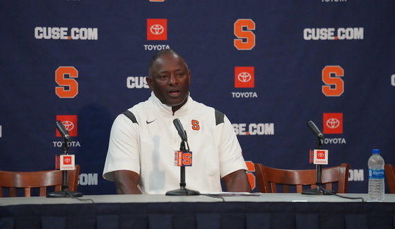 Dino Babers talks Taj Harris departure, missed call ahead of Wake Forest