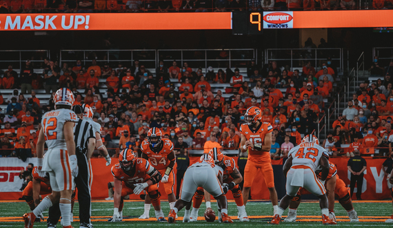 The next day: After weeks of rushing success, SU threw a season-high 37 times